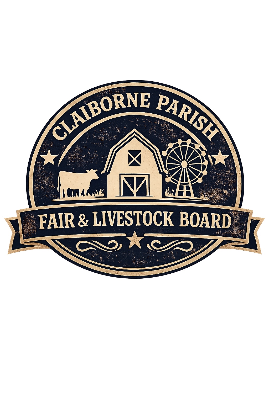 Claiborne Parish Fair & Livestock Board official logo